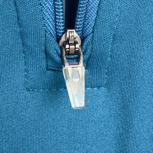 Spyder Linear Shirt Kids L Blue & Neon Spider Print Half-Zip Long Sleeves - Picture 7 of 12